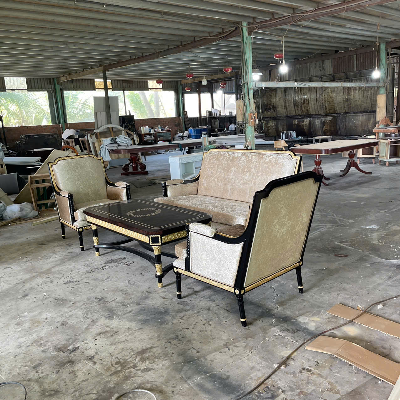 BỘ SOFA CỔ ĐIỂN KATI LOUIS 16